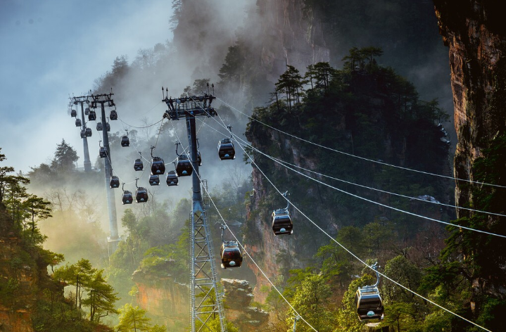 天门山索道